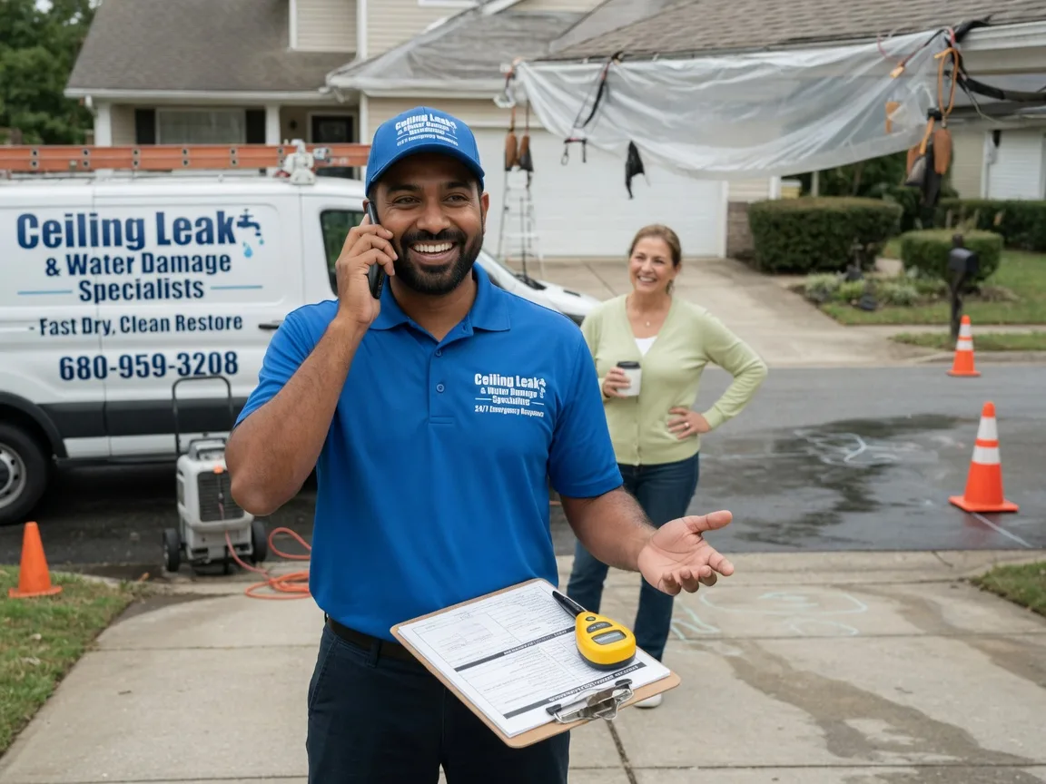 Ceiling Leak Cleanup Windsor, CT FAQs